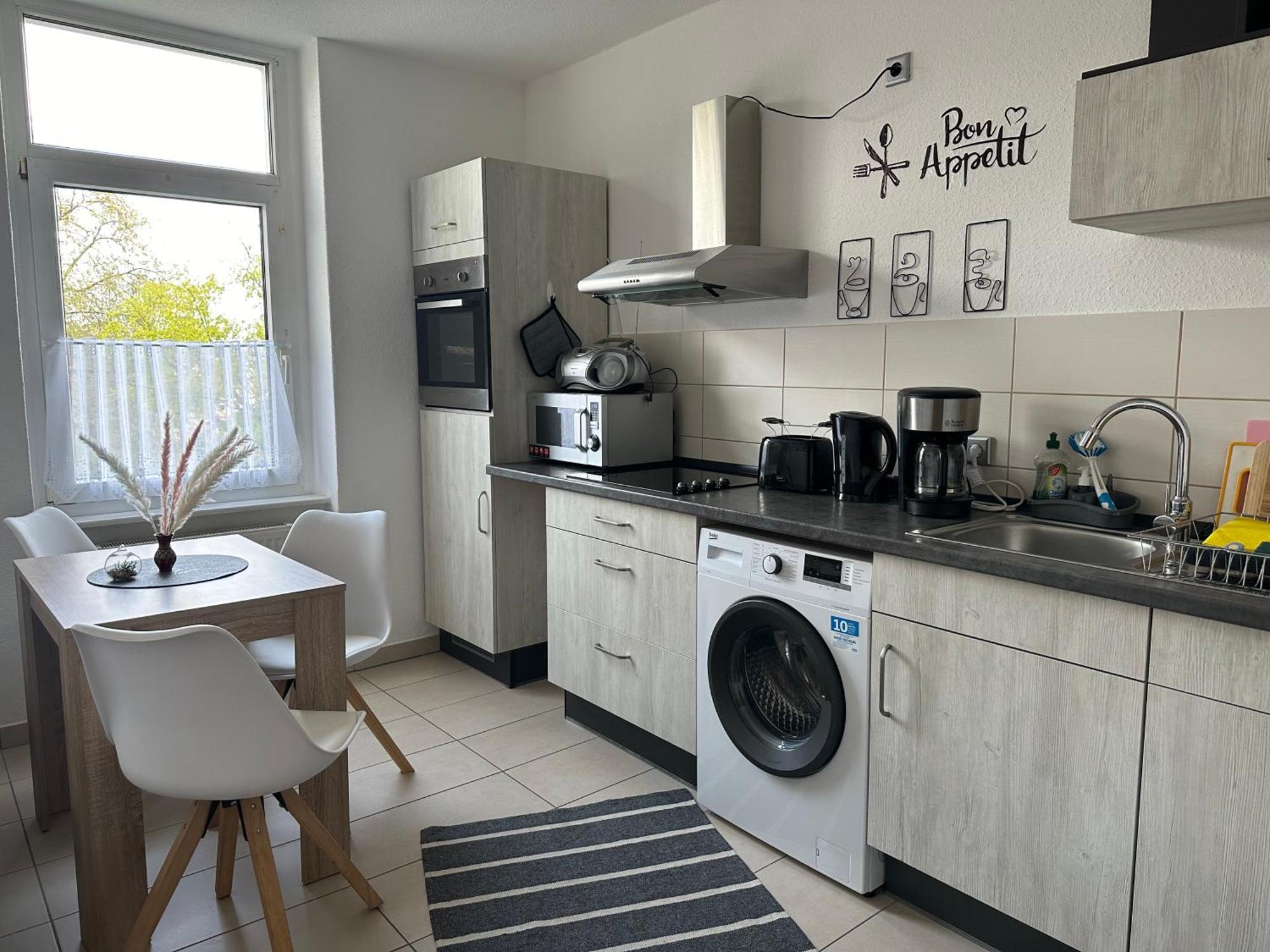 Ferienwohnung Zeitz Appartment Moritzburg 外观 照片